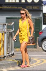 DANI DYER Arrives at a Tanning Salon in Essex 07/12/2019