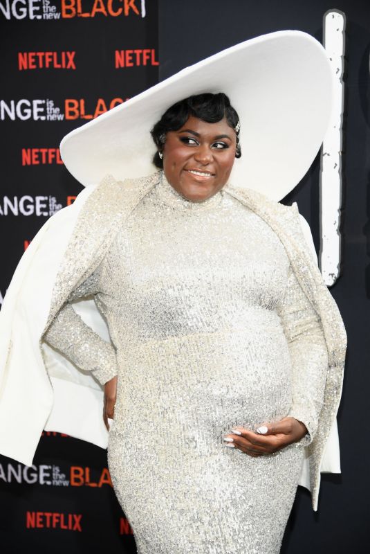 DANIELLE BROOKS at Orange is the New Black Final Season Premiere in New York 07/25/2019