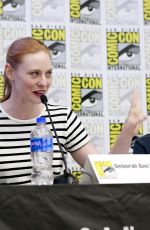 DEBORAH ANN WOLL at All Things RPG-e: Geek & Sundry Panel at 2019 Comic-con in San Diego 07/18/2019