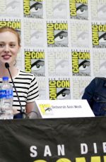 DEBORAH ANN WOLL at All Things RPG-e: Geek & Sundry Panel at 2019 Comic-con in San Diego 07/18/2019
