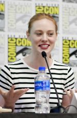 DEBORAH ANN WOLL at All Things RPG-e: Geek & Sundry Panel at 2019 Comic-con in San Diego 07/18/2019