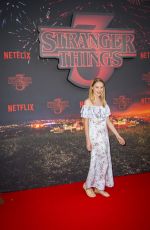 DEBORAH FRANCOIS at Stranger Things, Season 3 Premiere in Paris 07/04/2019