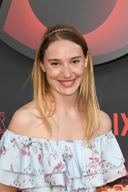DEBORAH FRANCOIS at Stranger Things, Season 3 Premiere in Paris 07/04/2019