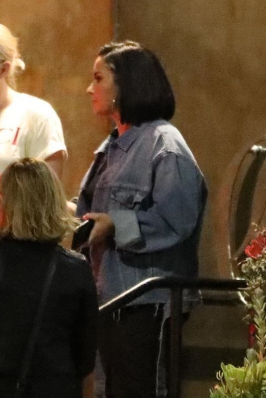 DEMI LOVATO Night Out in West Hollywood 07/23/2019