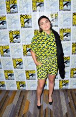 DEVERY JACOBS at The Order Photocall at Comic-con International in San Diego 07/18/2019