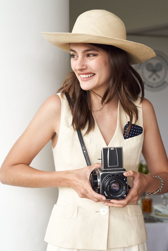 DIANA SILVERS at Wimbledon 2019 Tennis Championships in London 07/08/2019