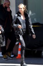 DIANE KRUGER on the Set of 355 in Paris 07/10/2019