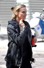 DIANE KRUGER on the Set of 355 in Paris 07/10/2019