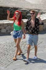 DIANNE BUSWELL in Bikini on Vacation in Mykonos 07/23/2019