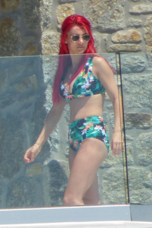 DIANNE BUSWELL in Bikini on Vacation in Mykonos 07/23/2019