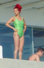 DIANNE BUSWELL in Swimsuit on Vacation in Mykonos 07/24/2019