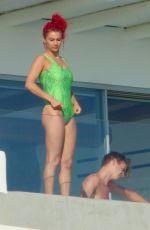 DIANNE BUSWELL in Swimsuit on Vacation in Mykonos 07/24/2019
