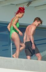 DIANNE BUSWELL in Swimsuit on Vacation in Mykonos 07/24/2019