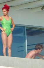 DIANNE BUSWELL in Swimsuit on Vacation in Mykonos 07/24/2019