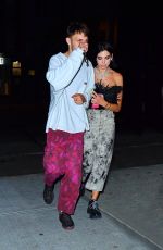 DUA LIPA and Anwar Hadid Arrives at Gigi Hadid
