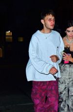 DUA LIPA and Anwar Hadid Arrives at Gigi Hadid