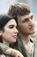 DUA LIPA and Anwar Hadid at British Summer Time Hyde Park Concert in London 07/06/2019