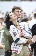 DUA LIPA and Anwar Hadid at British Summer Time Hyde Park Concert in London 07/06/2019
