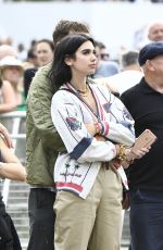 DUA LIPA and Anwar Hadid at British Summer Time Hyde Park Concert in London 07/06/2019