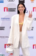 DUA LIPA at Nordoff Robbins O2 Silver Clef Awards 2019 in London 07/05/2019