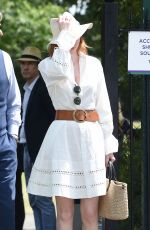 ELEANOR TOMLINSON at Wimbledon 2019 Tennis Championships in London 07/08/2019