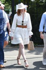 ELEANOR TOMLINSON at Wimbledon 2019 Tennis Championships in London 07/08/2019