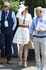 ELEANOR TOMLINSON at Wimbledon 2019 Tennis Championships in London 07/08/2019