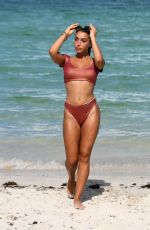 ELISA DE PANICIS in Bikini on the Beach in Miami 07/11/2019