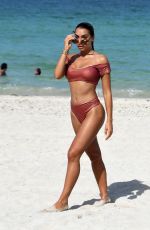 ELISA DE PANICIS in Bikini on the Beach in Miami 07/11/2019