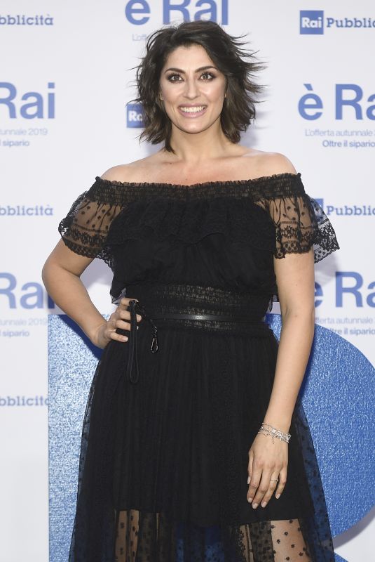 ELISA ISOARDI at RAI Pogramming Launch in Milan 07/09/2019