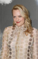ELISABETH MOSS at Christian Dior Haute Couture Show at Paris Fashon Week 07/01/2019