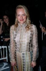 ELISABETH MOSS at Christian Dior Haute Couture Show at Paris Fashon Week 07/01/2019