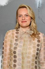 ELISABETH MOSS at Christian Dior Haute Couture Show at Paris Fashon Week 07/01/2019