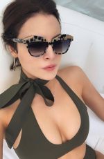 ELIZABETH GILLIES in Bikini - Instagram Pictures 07/04/2019