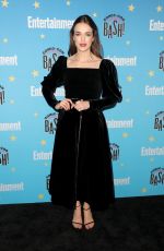 ELIZABETH HENSTRIDGE at Entertainment Weekly Party at Comic-con in San Diego 07/20/2019