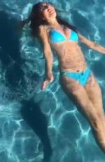 ELIZABETH HURLEY in Bikini at a Pool - Instagram Pictures and Video 06/30/2019