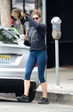 ELIZABETH OLSEN Leaves Alfred Coffee in Studio City 07/08/2019