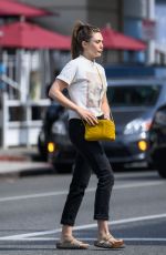 ELIZABETH OLSEN Out and About in Beverly Hills 07/08/2019