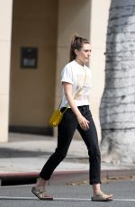 ELIZABETH OLSEN Out and About in Beverly Hills 07/08/2019