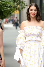 ELLA HUNT Arrives at Build Studio in New York 07/17/2019