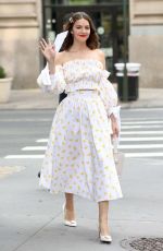 ELLA HUNT Arrives at Build Studio in New York 07/17/2019