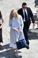 ELLE FANNING Arrives at Teen Spirit Press Conference at Giffoni Film Festival 07/22/2019