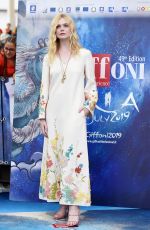 ELLE FANNING at Giffoni International Film Festival in Giffoni Valle Piana 07/22/2019