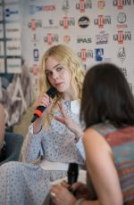 ELLE FANNING at Teen Spirit Press Conference at Giffoni International Film Festival 07/22/2019