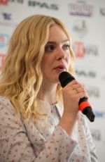ELLE FANNING at Teen Spirit Press Conference at Giffoni International Film Festival 07/22/2019