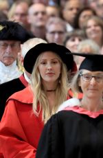 ELLIE GOULDING Receiving Honorary Doctor of Arts Degree from the University of Kent 07/18/2019