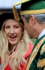 ELLIE GOULDING Receiving Honorary Doctor of Arts Degree from the University of Kent 07/18/2019