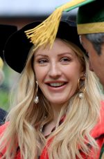 ELLIE GOULDING Receiving Honorary Doctor of Arts Degree from the University of Kent 07/18/2019