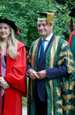 ELLIE GOULDING Receiving Honorary Doctor of Arts Degree from the University of Kent 07/18/2019