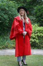 ELLIE GOULDING Receiving Honorary Doctor of Arts Degree from the University of Kent 07/18/2019